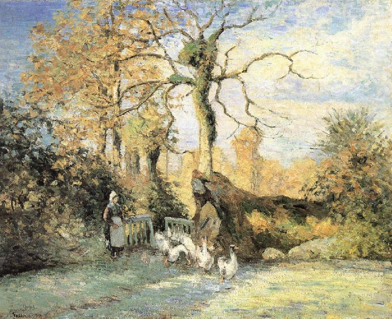 Ludas girls, Camille Pissarro